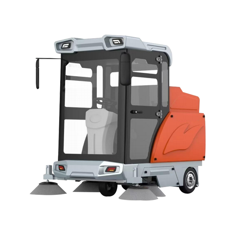 JCD-2100 firehjuls hellukket feiemaskin
